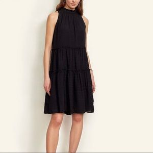 Ann Taylor shift ruffle dress